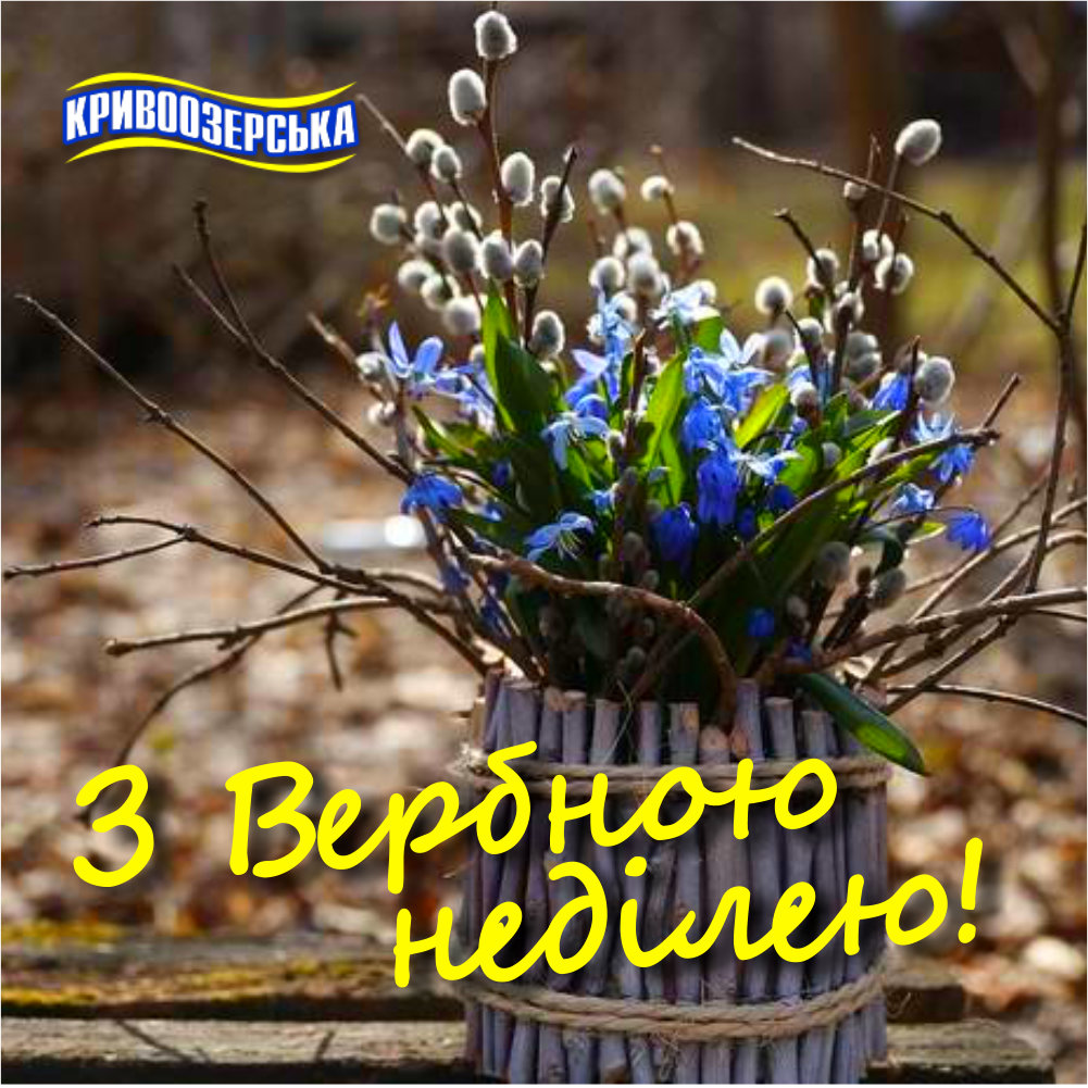 Прев'ю картинка для новини - З Вербною неділею!